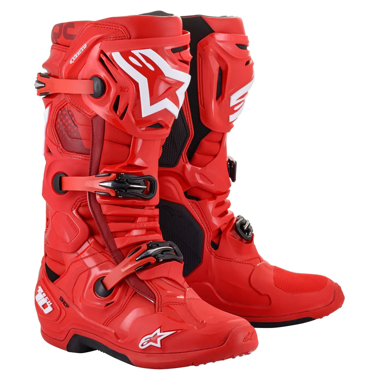מגפיים אלפינסטארס אדום Alpinestars Tech 10 Red 2010020-30