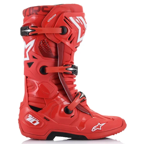 מגפיים אלפינסטארס אדום Alpinestars Tech 10 Red 2010020-30