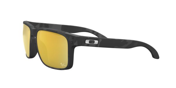 ⁦משקפי שמש אוקלי Oakley Holbrook Black Tortoise Prizm 24K Polarized MXGP⁩ – תמונה ⁦3⁩