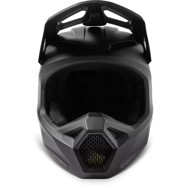 קסדה פוקס FOX Racing V1 Helmet SOLID BLACK MATTE . fox v1 v1 fox