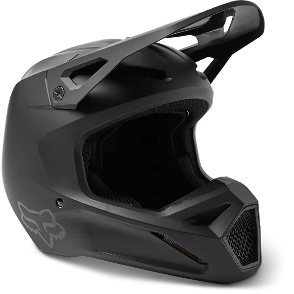 קסדה פוקס FOX Racing V1 Helmet SOLID BLACK MATTE