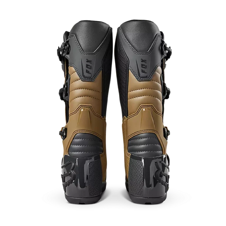 מגפיים פוקס קומפ . מגפיים fox comp x . fox racing comp x boots . מגפיים לאופנוע שטח פוקס חום