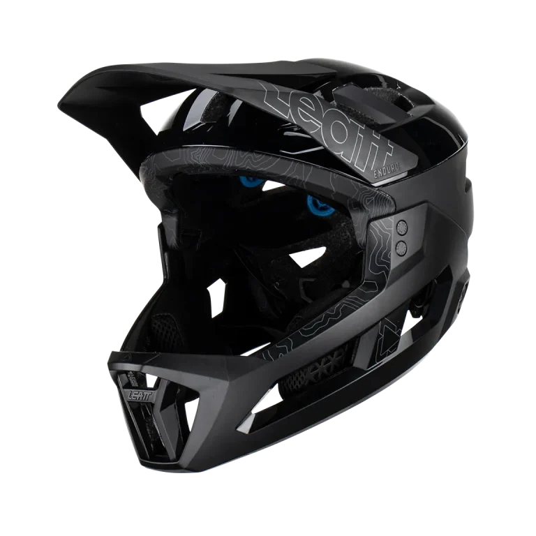 קסדות אופניים מתפרקת Leatt 3.0 MTB Enduro שחור . leatt mtb 3.0 enduro helmet