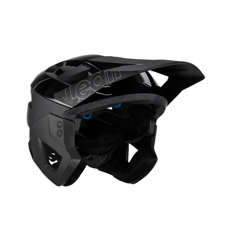 קסדות אופניים מתפרקת Leatt 3.0 MTB Enduro שחור . leatt mtb 3.0 enduro helmet