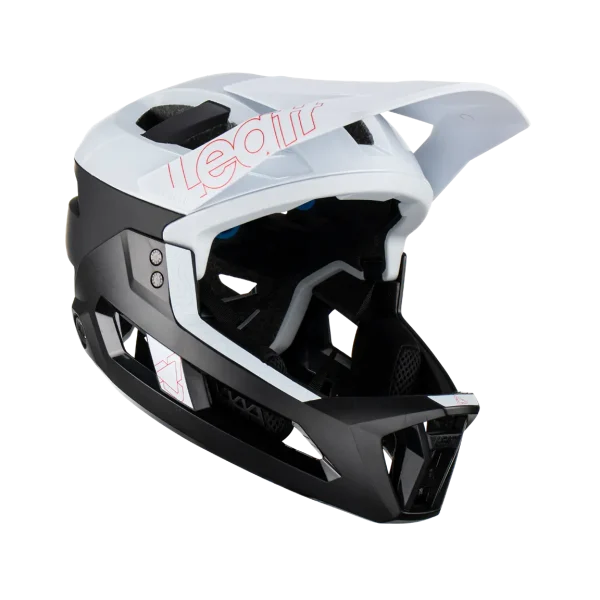 קסדות אופניים מתפרקת Leatt 3.0 MTB Enduro לבן . leatt mtb 3.0 enduro helmet