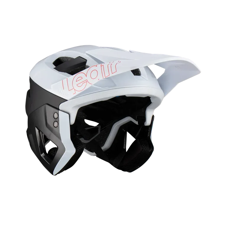 קסדות אופניים מתפרקת Leatt 3.0 MTB Enduro לבן . leatt mtb 3.0 enduro helmet