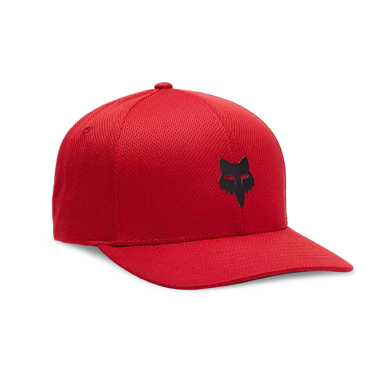 כובע פוקס אדום/שחור FOX Tech Flexfit