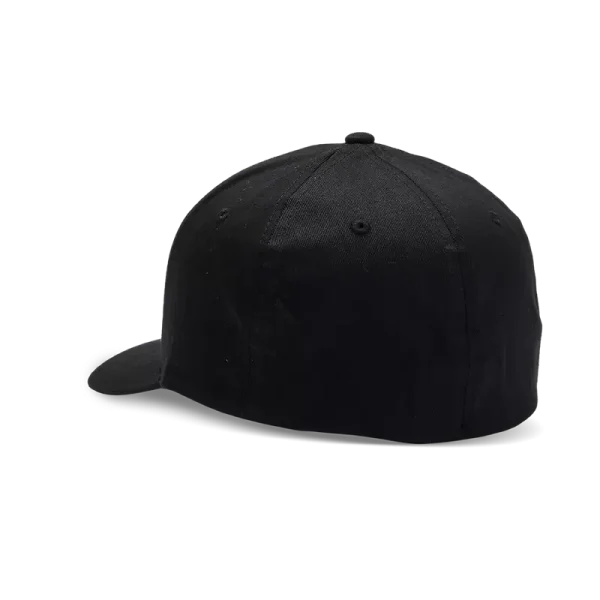 כובע פוקס שחור/לבן FOX Head Flexfit