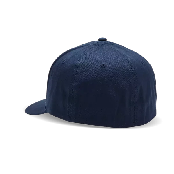 כובע פוקס כחול/לבן FOX Head Flexfit