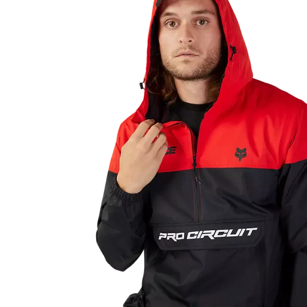 מעיל פוקס שחור/אדום FOX X Pro Circuit Anorak
