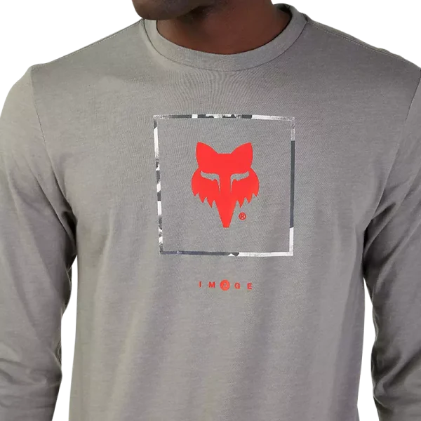 חולצה ארוכה פוקס אפור FOX Atlas LS