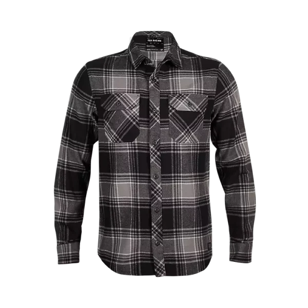 חולצת פלנל פוקס שחור FOX Traildust Flannel