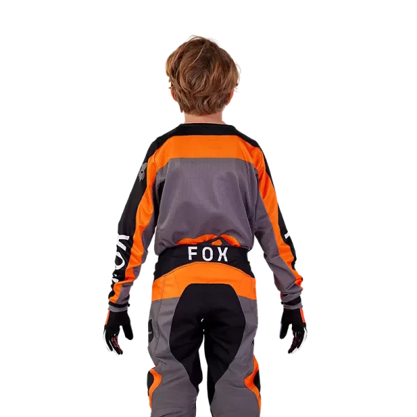 חליפת רכיבה לילדים פוקס שחור FOX 180 Ballast V24
