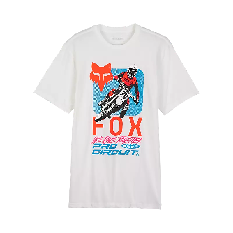 חולצה קצרה אופנוע פוקס Fox-x-Pro-Circuit-Premium-Tee-32001-190