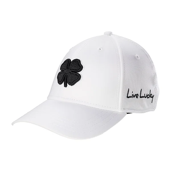כובע לבן שחור Black Clover Premium Clover 1