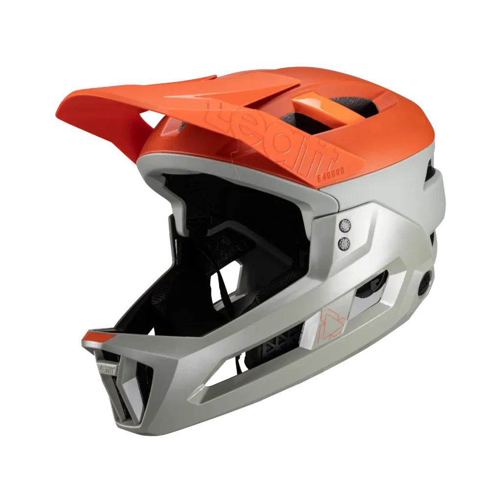 קסדה אופניים Leatt MTB Enduro 3.0 V24 אפור/כתום