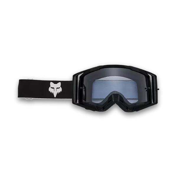 משקף אבק שחור מלפנים - FOX Airspace Core Goggle Front View
