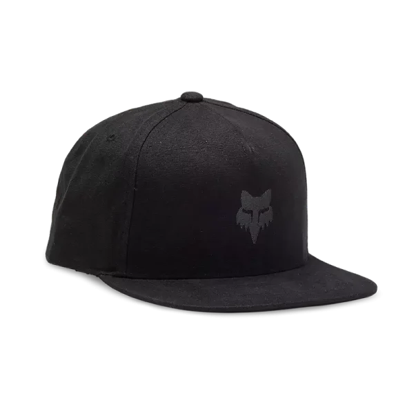 כובע פוקס שחור FOX RACING HEAD SNAPBACK