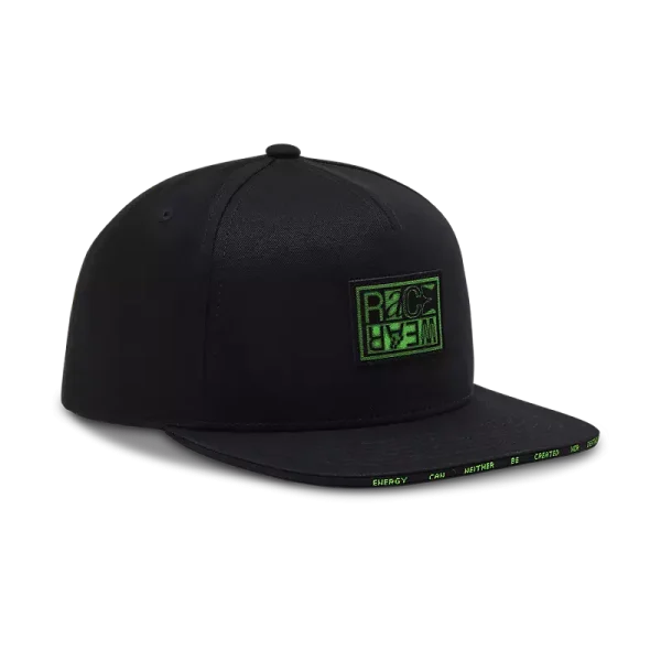 כובע פוקס שחור FOX RACING THROTTLE SNAPBACK