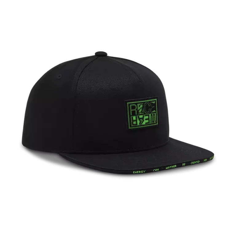 כובע פוקס שחור FOX RACING THROTTLE SNAPBACK