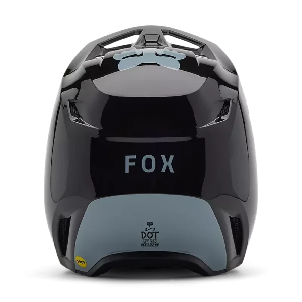 ⁦קסדה פוקס שחור FOX V1 TAUNT V25⁩ – תמונה ⁦5⁩