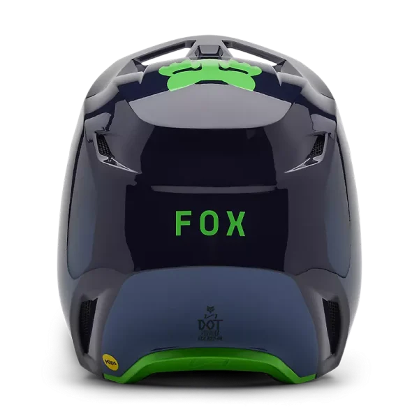 ⁦קסדה פוקס כחול FOX V1 TAUNT V25⁩ – תמונה ⁦5⁩