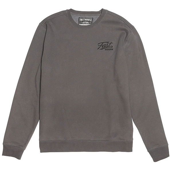 פליז פסטהאוס פחם FASTHOUSE Carrera Crew Neck Pullover Charcoal