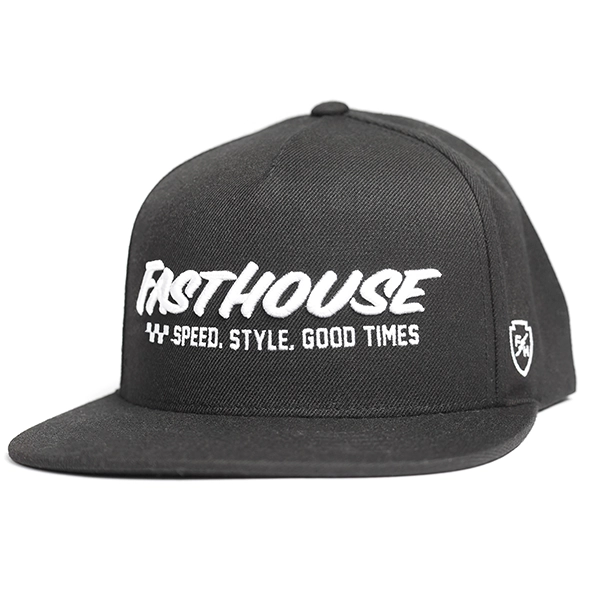 כובע פסטהאוס שחור FASTHOUSE Essential Hat Black