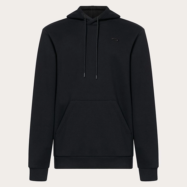 קפוצ'ון אוקלי שחור OAKLEY RELAX PULLOVER HOODIE זווית קדמית