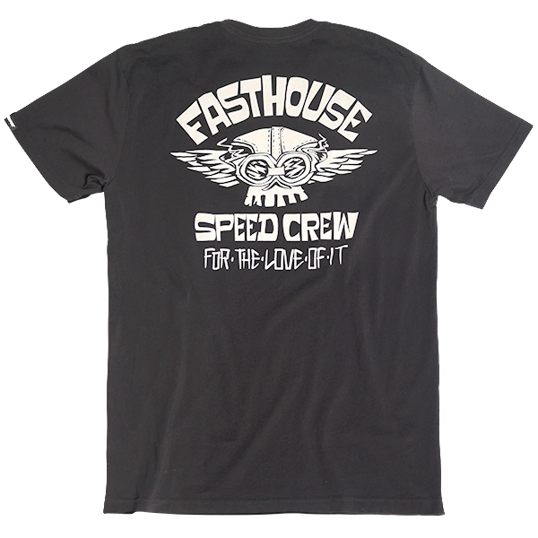 חולצה קצרה פסטהאוס שחור FASTHOUSE Love Of It SS Tee Black BACK