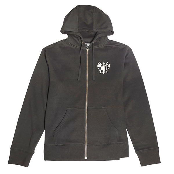 קפוצ׳ון רוכסן פסטהאוס שחור FASTHOUSE Mod Hooded Zip-Up Fleece Black