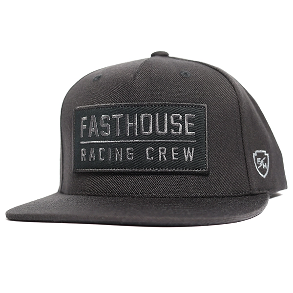 כובע פסטהאוס שחור FASTHOUSE Racing Crew Hat Black