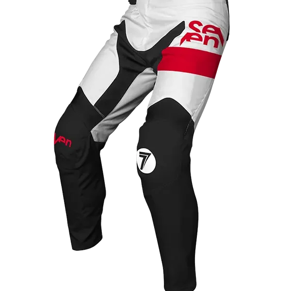 מכנסי רכיבה סבן שחור/לבן VOX FRACTURE PANT BLACK/WHITE זווית קדמית