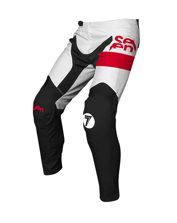 מכנסי רכיבה סבן שחור/לבן VOX FRACTURE PANT BLACK/WHITE זווית קדמית