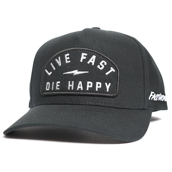 כובע פסטהאוס שחור FASTHOUSE Wired Hat Black