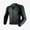 מעיל רכיבה שחור REBELHORN VANDAL LEATHER מקדימה