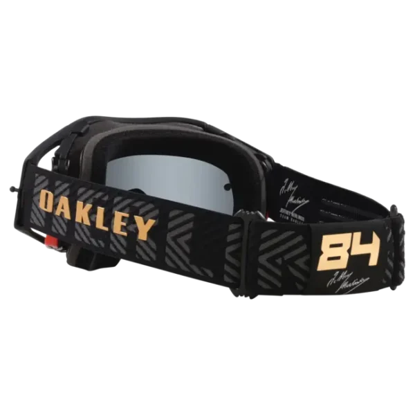 משקף אבק אוקלי זהב - Oakley Airbrake MX Herlings Signature w 24K PRIZM Iridium 2