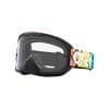 משקף אבק אוקלי שחור/צבעוני OAKLEY O FRAME 2.0 PRO MX BLACK SPLATTER W/CLEAR