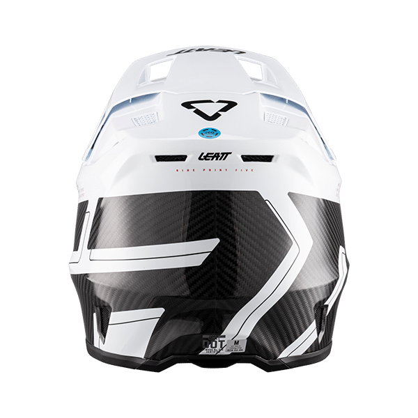 קסדת רכיבה ליט לבן - LEATT MOTO 9.5 WHITE CARBON V26 8