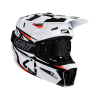 קיט קסדה ומשקף ליט לבן - LEATT MOTO 3.5 WHITE V25