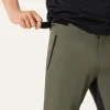 מכנס רכיבה קצר OAKLEY Free Ride Lined Short ירוק צבאי מק"ט FOA406787-7CE - תקריב - כיס אחורי
