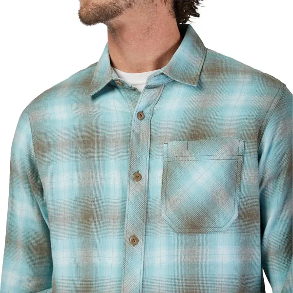 חולצת פלאנל פוקס - ’ FOX Survivalist Stretch Flannel Vin Washed 6