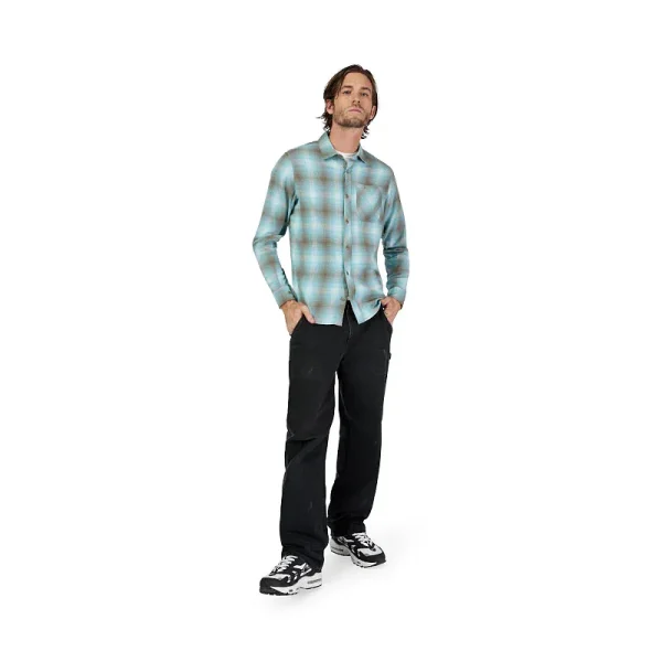 חולצת פלאנל פוקס - ’ FOX Survivalist Stretch Flannel Vin Washed 3