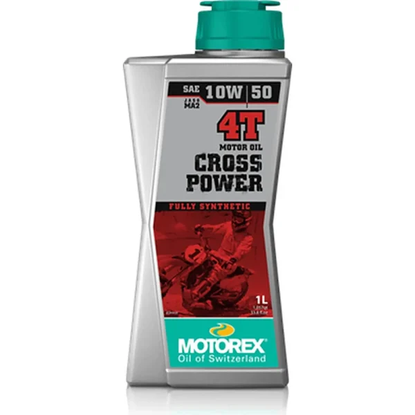 מוצר תחזוקה לאופנוע - MOTOREX CROSS POWER 10W50 1L