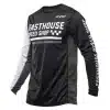 חולצת רכיבה פסטהאוס שחור/לבן – FASTHOUSE GRINDHOUSE HUDSON LS JERSEY