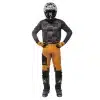 חולצת Fasthouse Sanguaro Gibson LS Jersey מבט קדמי מבט אחורי על גרפיקת Gibson הקלאסית תקריב על בד Micro Mesh נושם ותפרים שטוחים לוגו Fasthouse על החזה בעיצוב Sanguaro