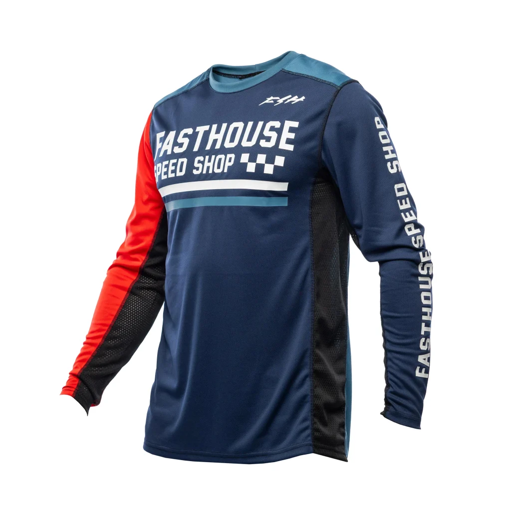 חולצת Fasthouse Grindhouse HUDSON LS Jersey מבט קדמי