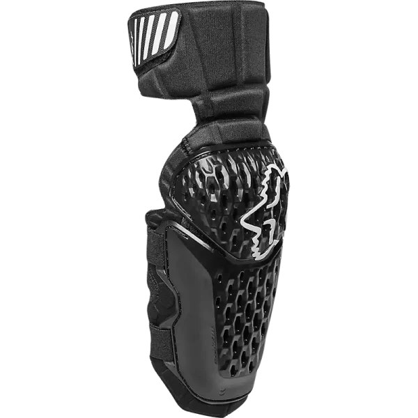 מגן מרפק נוער FOX Titan Race שחור – מבט קדמי