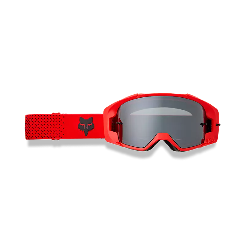 משקף אבק אדום מלפנים - FOX Vue Core Goggle Front View