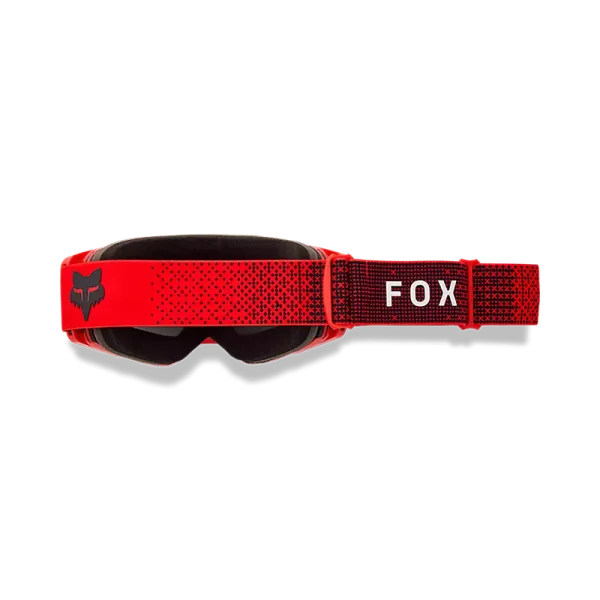 משקף אבק אדום מאחור עם הרצועה - FOX Vue Core Goggle Back and Strap View